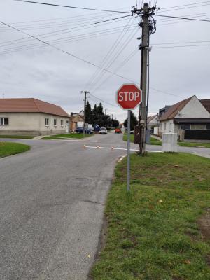 Pozor - zmena dopravného značenia