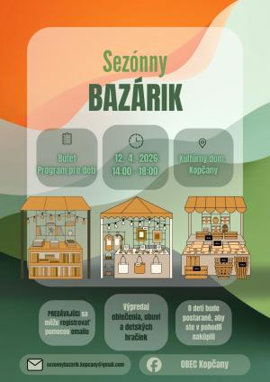 sezónny bazárik pozvánka